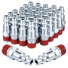 1/4 Inch Air Hose Fittings NPT Male Industrial Plug Quick Connect Parts