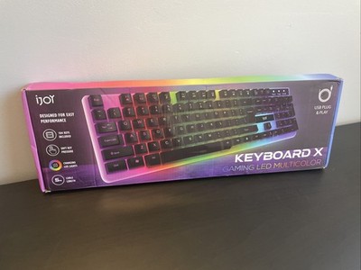 IJoy Keyboard X - Gaming LED Multicolor - Brand New, Never Used