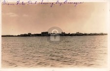 Miami Florida Biscayne Bay 1923 RPPC Photo Postcard COPY