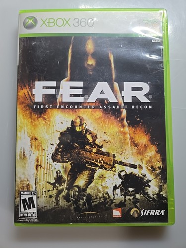 F.E.A.R. (Microsoft Xbox 360, 2006) Getestet - Original - Komplett - Erneuert