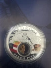 Treasures of the US Georgia $10 1oz .999 Silver Proof Colorized – Peach Pits