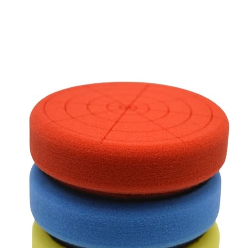 5Pcs 3Inch Buffing Sponge Pads Kit for Buffer Polisher, Cutting, 5Pcs (3 INCH)
