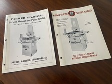 2 Parker-Majestic Surface Grinder  Brochure Catalogs No 2 & 2Z Surface Grinding