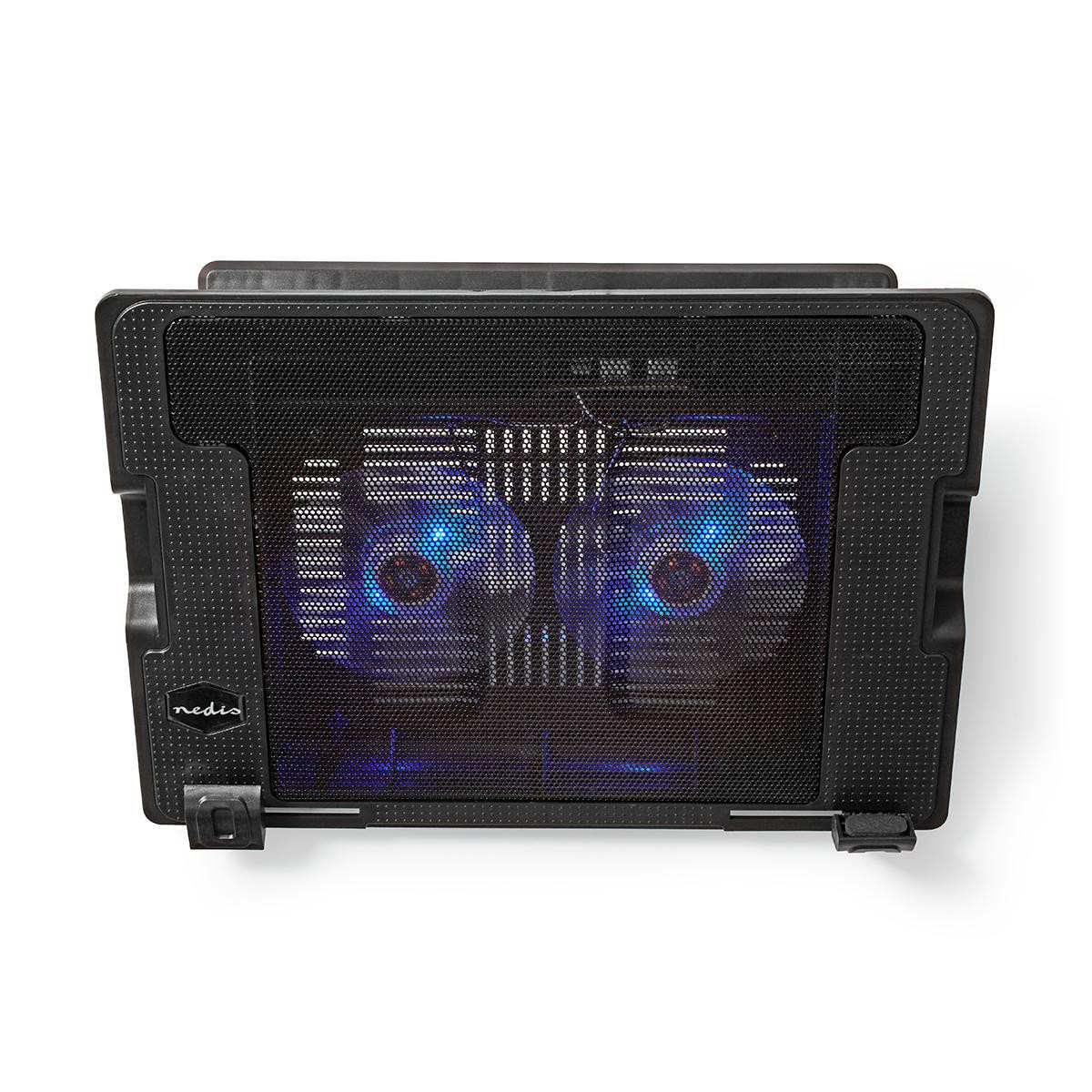 Refroidisseur PC 18 pouces Nedis puissant à double ventilateur LED - 3