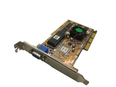 MSI MS-8808 NVIDIA RIVA TNT2 M64 Vanta 32MB AGP GRAFIKKARTE VGA #GK13943