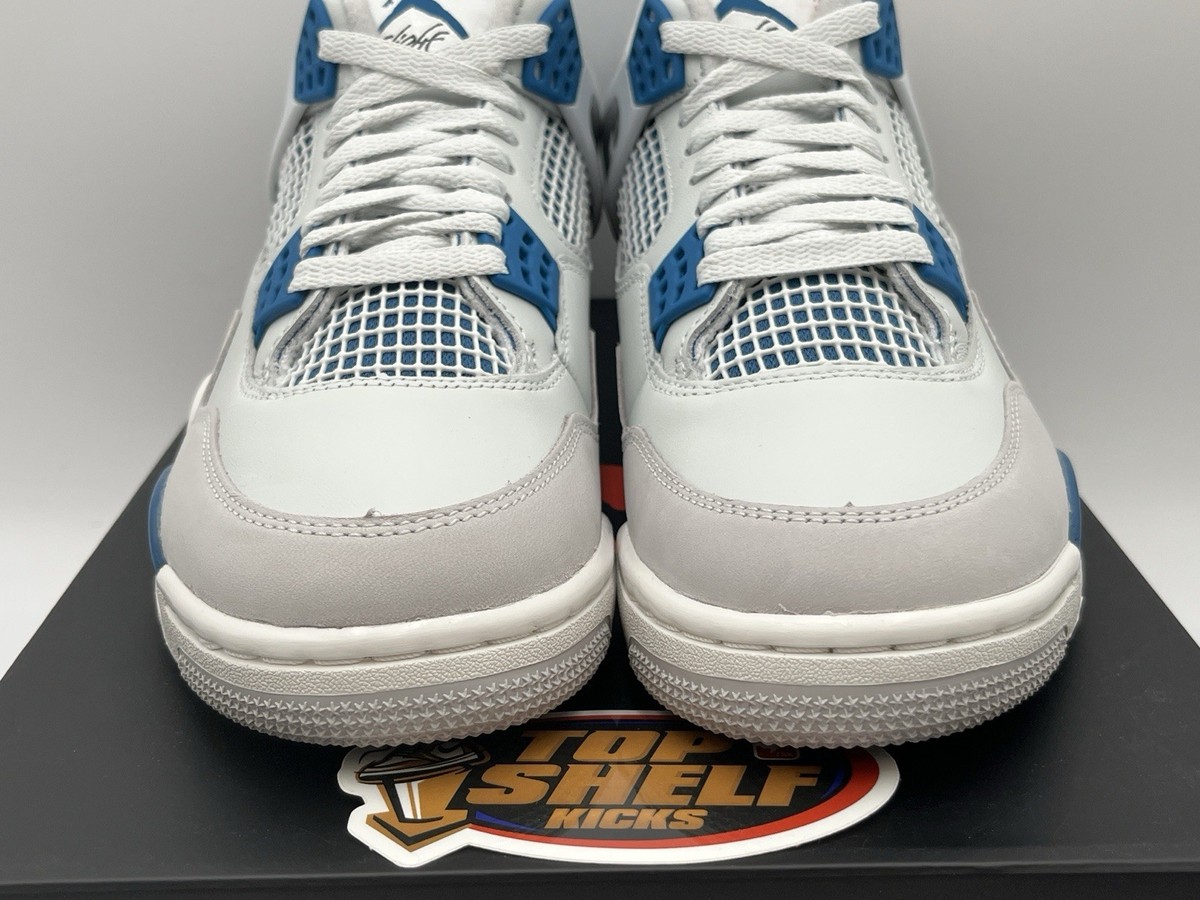 DS New Nike Air Jordan Retro 4 Military Blue 2024 Size 7.5 