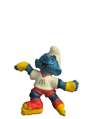 Schlumpf auf Inliner / Skates 1997 Mc Donalds