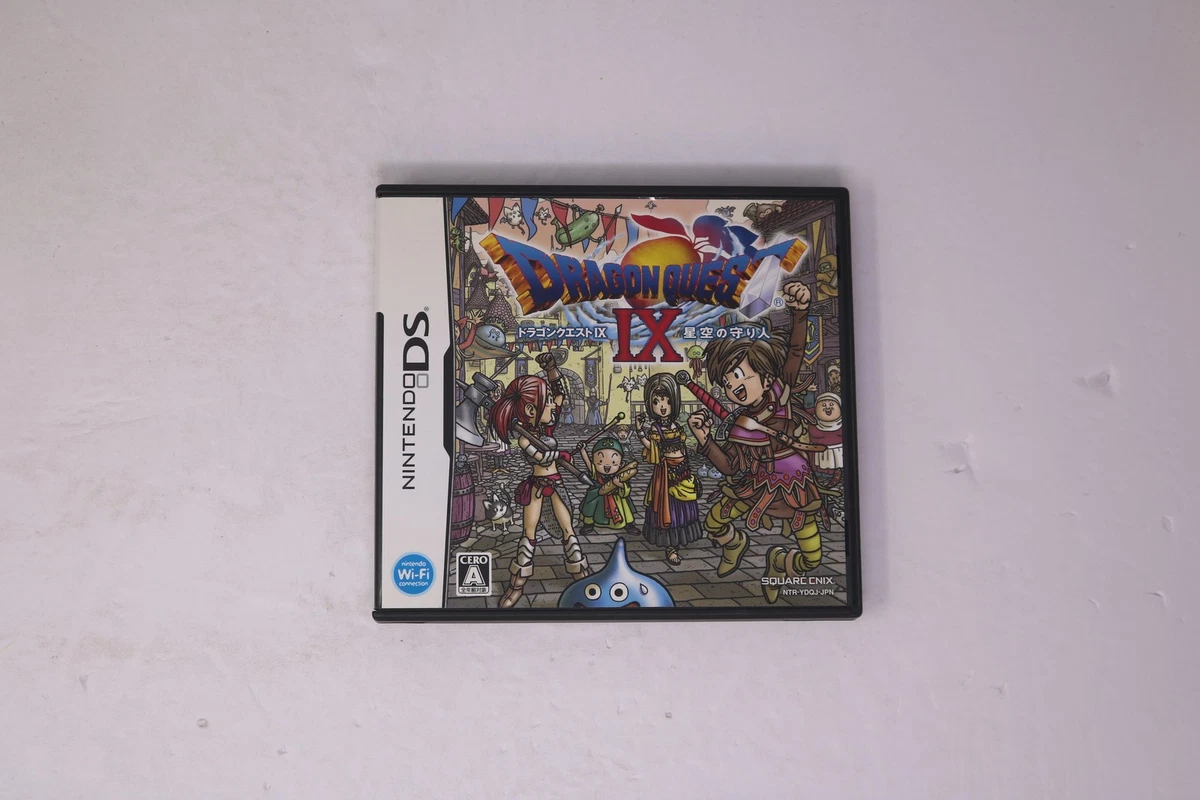 DS☆DRAGON QUEST 9 海外版☆箱付・説明書付・ソフト付☆動作確認済