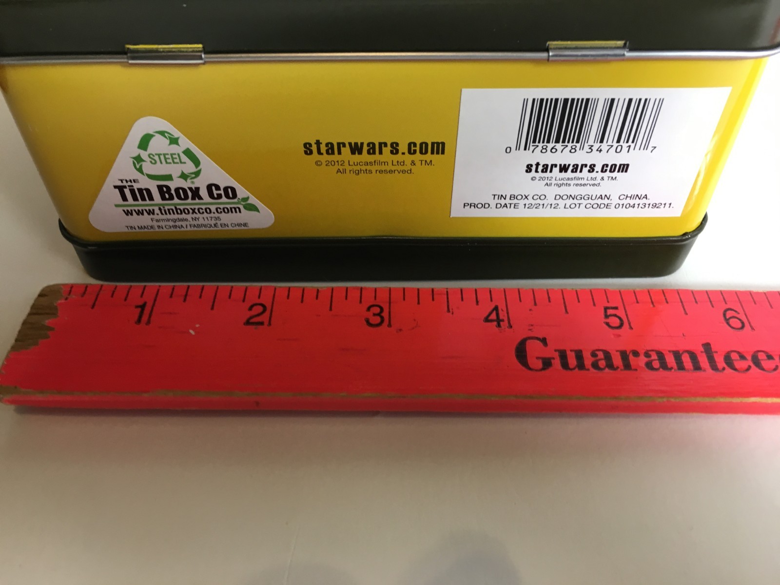 Star Wars C-3PO & Darth Maul Lunch Box lot Tin Box Co. Lucasfilm lunchbox