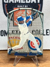 199 Pacific Crown Collection - Sammy Sosa #4 - In the Cage SSP