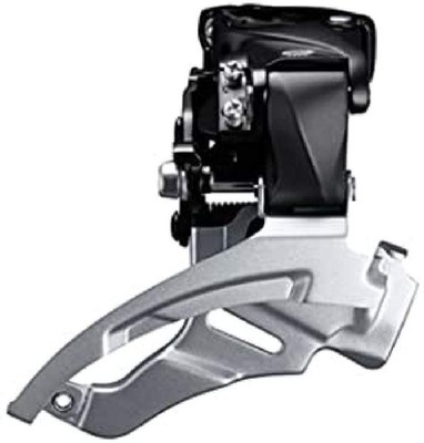 Shimano FD-M2000 Altus 9-speed hybrid front derr, conventional swing, dual-pull