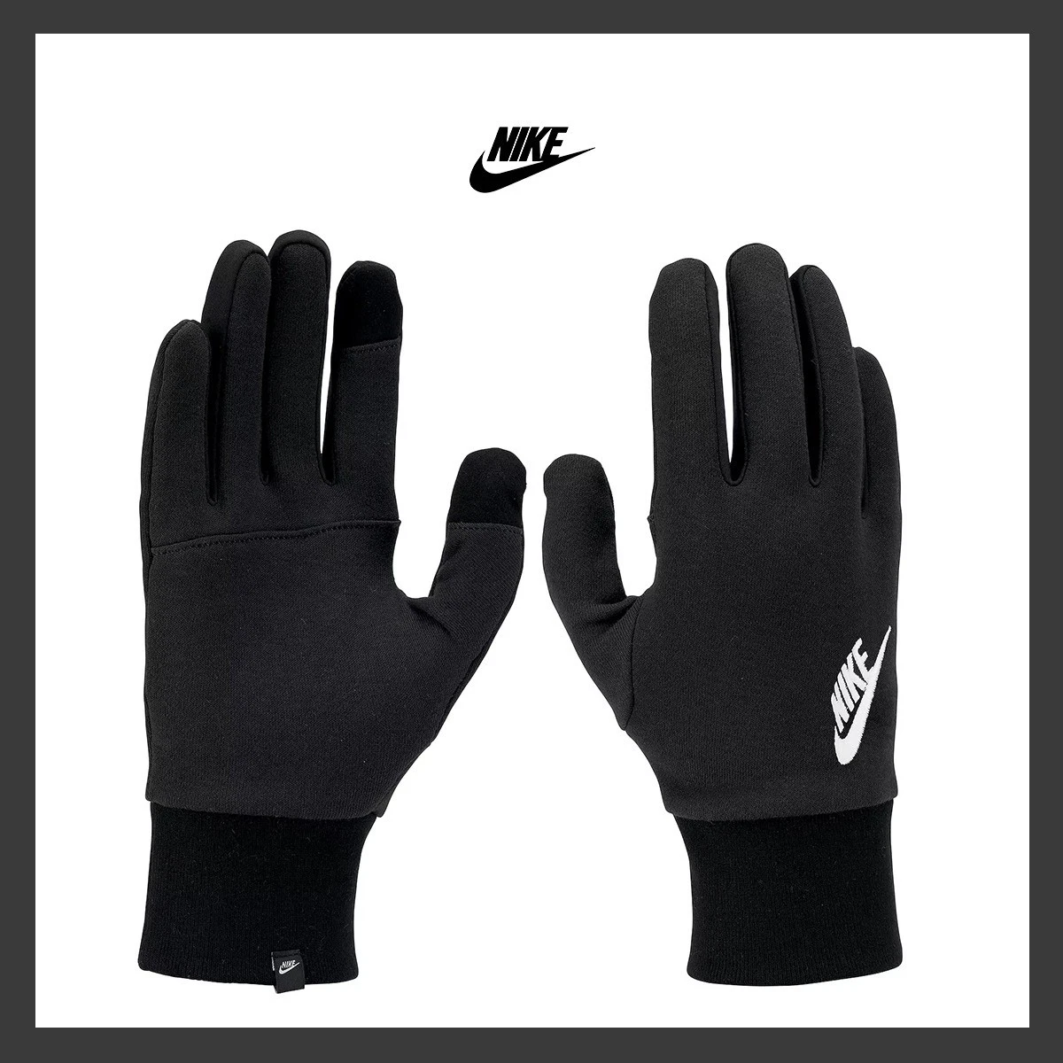 NWT - Nike Men's Black Soft Club Fleece Touchscreen Gloves Sz XL
Opens in a new window or tab