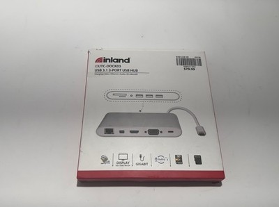 Inland USB 3.1 IDUCT-Dock3 Dock W/ Power Delivery Hub