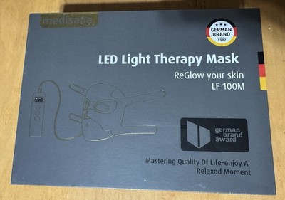 Medisana 3D Red Light Therapy Mask for Face, 336 LEDs Light Therapy Mask