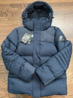 NWT Pajar Titan Puffer Jacket Goose Down Blue Mens Size Small $549