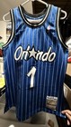 Swingman Mitchell & Ness Orlando Magic Anfernee Hardaway #1 Jersey Blue Size M — photo 7