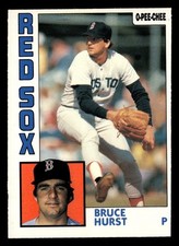 Bruce Hurst 1984 O-Pee-Chee #213 Boston Red Sox Vintage Baseball *191