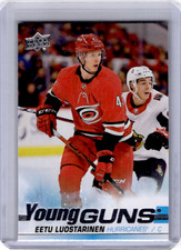 2019-20 Upper Deck Young Guns Hockey Rookie RC #490 Eetu Luostarinen