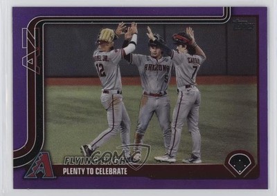 2025 Series 1 Purple Rainbow Corbin Carroll Checklist Lourdes Gurriel Jr 10w8