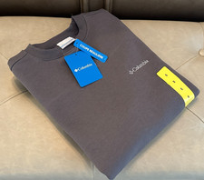 Columbia Men's Walnut Canyon Crewneck Sweatshirt - CITY GREY - Small