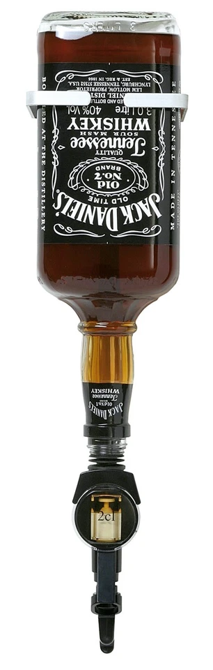 FUCHS GASTRONOMIEBEDARF GMBH Wandhalter (HL 3) für 3 Liter Jack Daniels Flasche B/H/T 13 x 43 x 15 cm