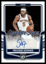 2024-25 Donruss Optic Signature Series #36 Precious Achiuwa Auto - BSK