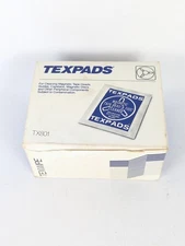 NOS Vintage TexPad TexWipe 80 Pads Magnetic Tape Head Cleaner TX801 Capstans