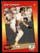 1992 Triple Play #214 Jose Canseco Baseball Card 1002S