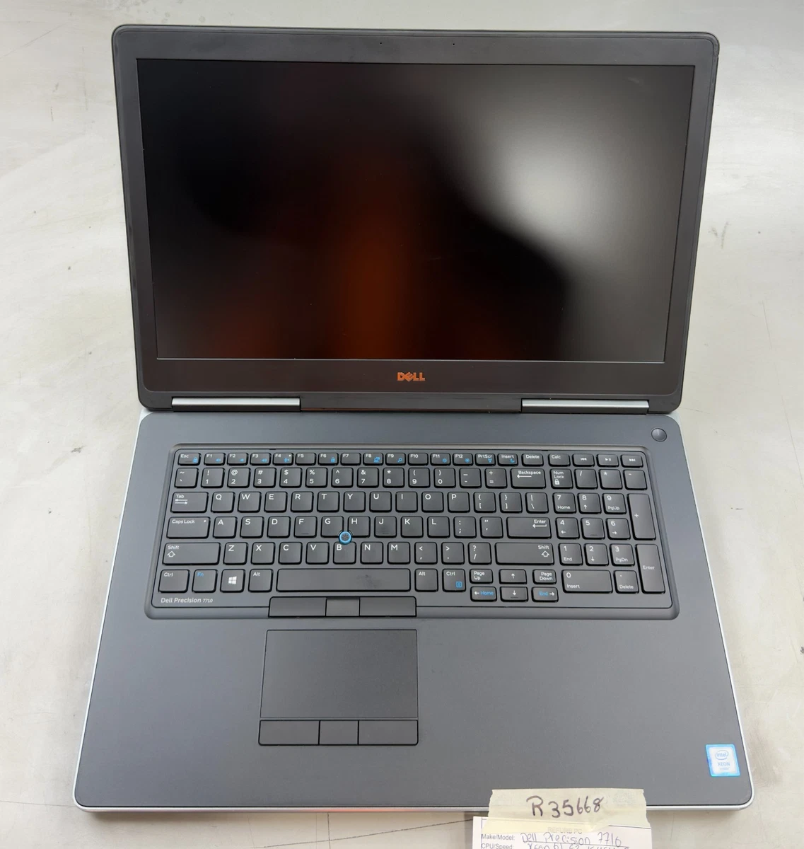 環*様 DELL Precision7710 XeonノートPC ブラック Dell Precision 7710