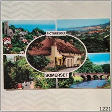 Somerset 5 View Postcard (P1221)