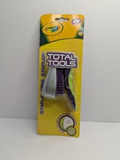 NIB Crayola Total Tools Staple Free Stapler Self-Inking Stamper