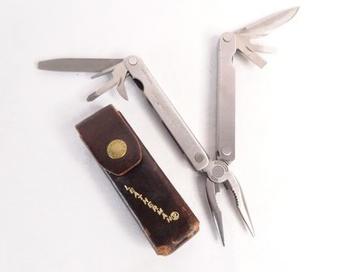 Leatherman / Original in Lederetui / 30 Jahre alt