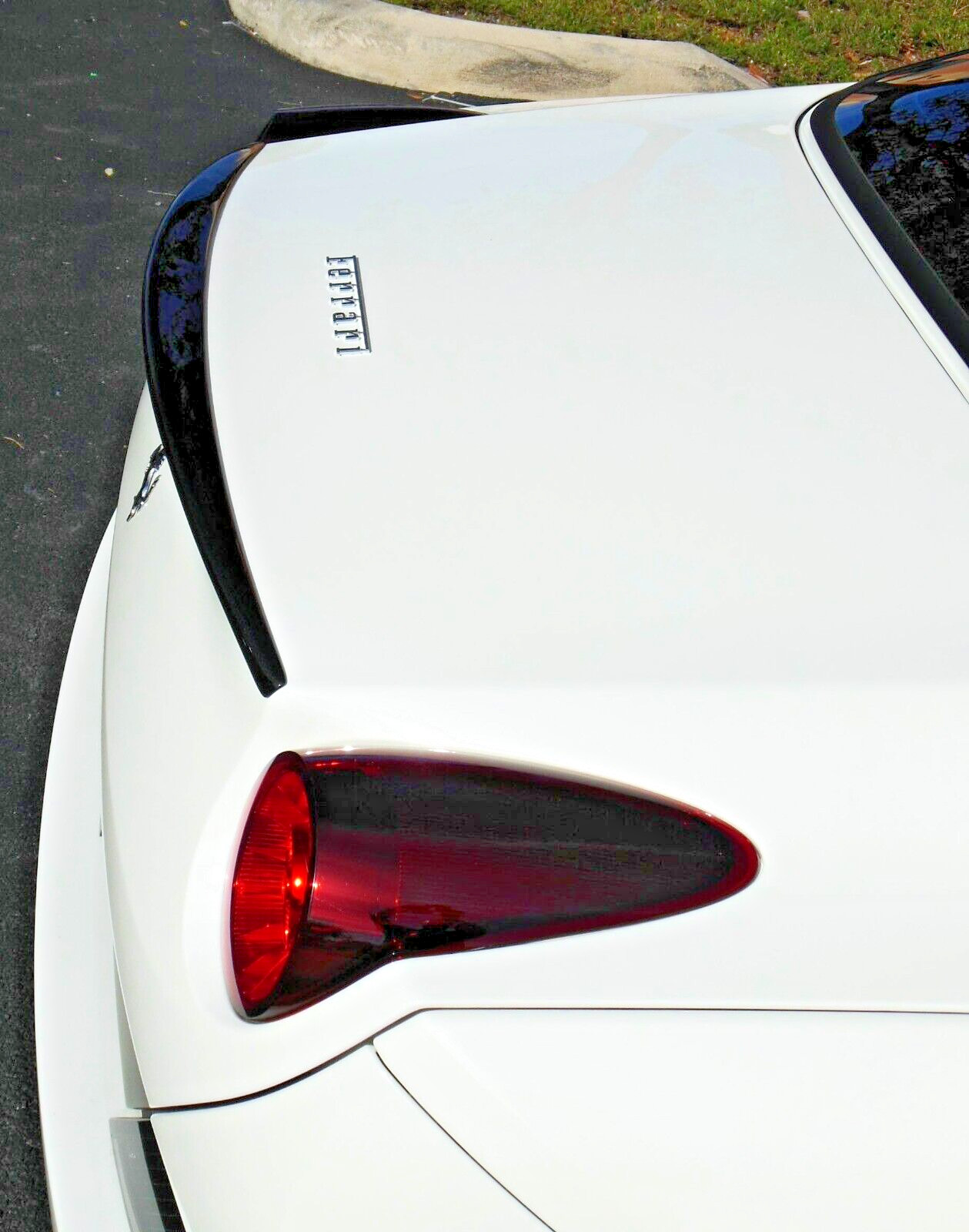 2008-13 Ferrari California Tesoro Flush Mount Trunk Lip Spoiler CF Made in USA