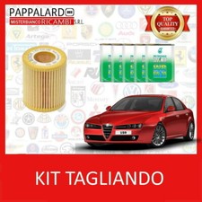 KIT TAGLIANDO FILTRO OLIO + 5LT OLIO SELENIA 5W30 ALFA 159 1.9 JTD IMP. MANN