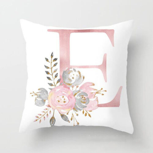 Rose Gold Pink Cushion Cover Pillowcase Waist Throw Pillow Case Sofa Room Decor - Picture 17 of 62
