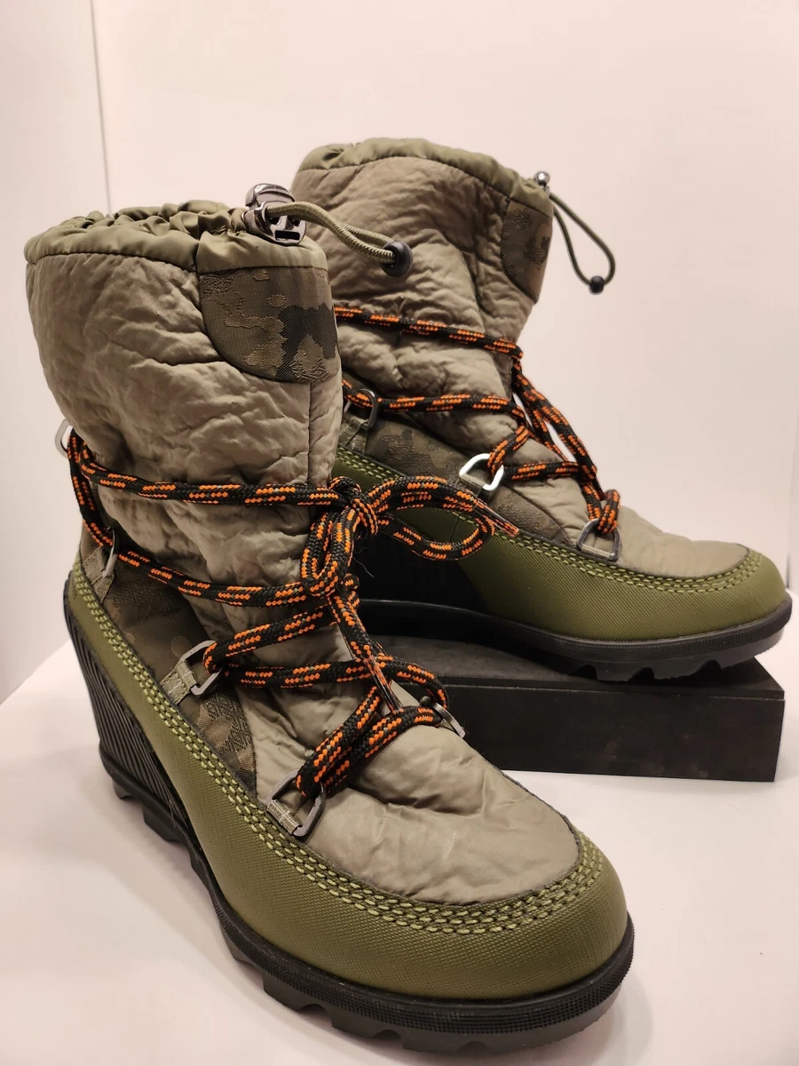 Army green sorel clearance boots