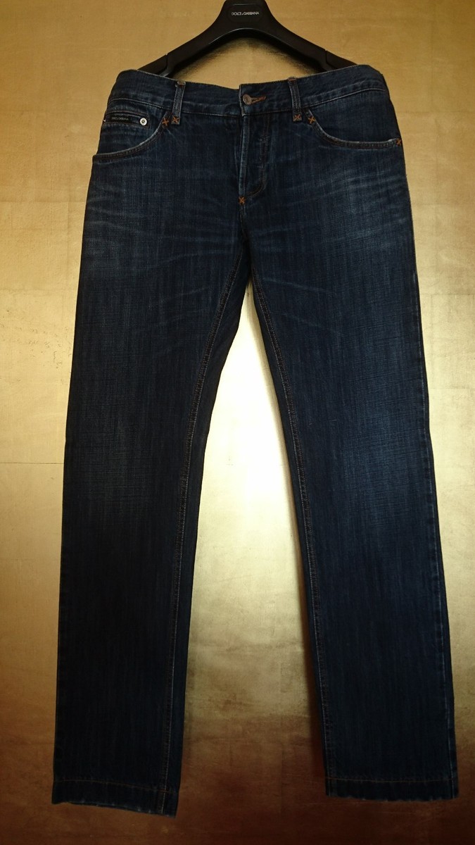 MENS SWEET GABBANA BLUE STONEWASHED JEANS WDP61/805N SIZE 50 D&G DG