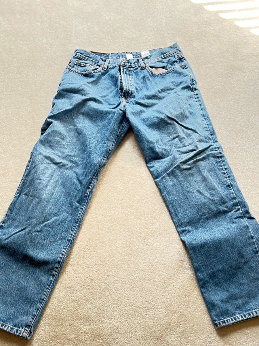 MEN'S LUCKY BRAND DUNGAREES AMERICAN CLASSIC DENIM JEANS-SIZE: 36