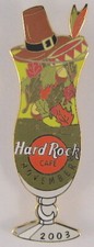 Hard Rock Online Hurricane Calendar Series Pin 2003 #11 Thanksgiving - Nov