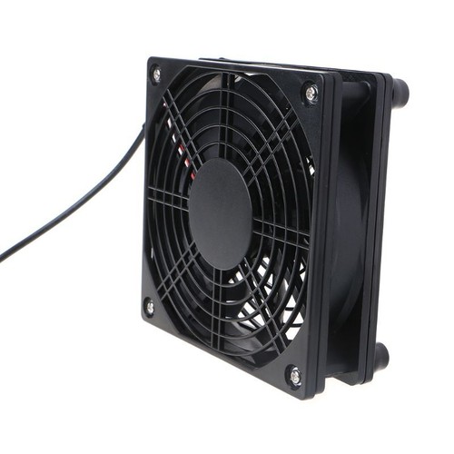 USB Router TV Box PC Fan Stents 2500R High Airflow Mute Radiator 12035 12cm Fans - Afbeelding 7 van 8