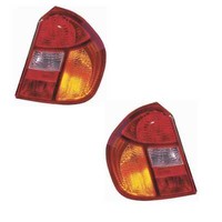 RüCkleuchten Heckleuchten Set Links Rechts FüR Renault Clio II Thalia I Rot