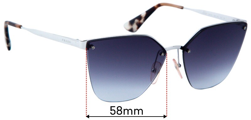 PRADA プラダサングラス眼鏡SPR68T PRADA(プラダ) 00's Archive metal frame sunglasses アーカイブ