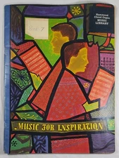 MUSIC FOR INSPIRATION  Hammond Chord Organ Library Religious Songbook Vintage