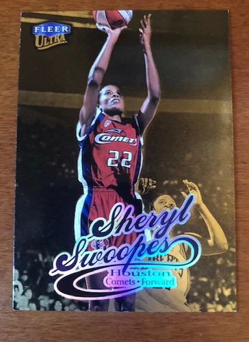 1999 Fleer Ultra WNBA Sheryl  Swoopes Gold #1G Houston Comets
