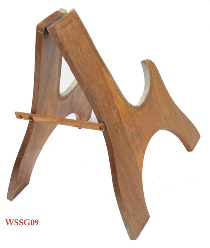 Solid Mahogany Laser Picture Wood Stand For 21" Soprano Ukulele Violin WSSG01-11 - Picture 45 of 47