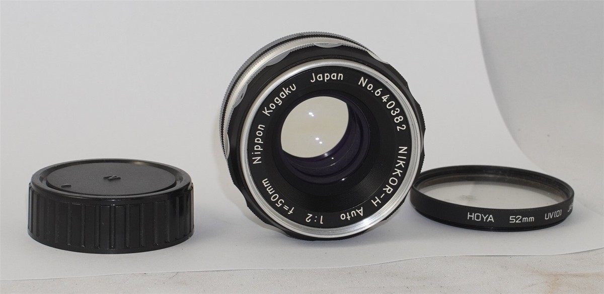 #519■稀少品■ NIKKOR-H AUTO 1:2 50mm Ai NIKON nikkor -H Auto 50mm 1:2 NON AI PRIME LENS | eBay