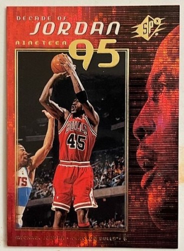 1999-00 Upper Deck SPx Michael Jordan Decade of Jordan #J6 Chicago Bulls