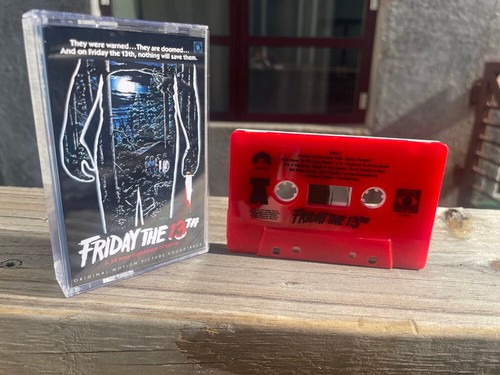 FRIDAY THE 13TH * HARRY MANFREDINI * LIMITED EDITION RED & WHITE CASSETTE * BN - Picture 7 of 7