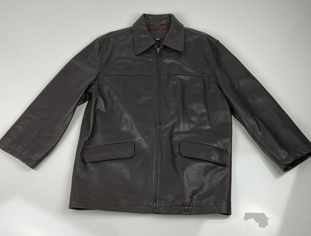 Vintage 1980s J. Crew Quilted Lined Leather Jacket Mens Vintage 1980s J. Crew Quilted Lined Leather Jacket Mens