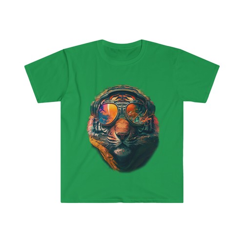 Tiger - Unisex Softstyle T-Shirt - Picture 18 of 33